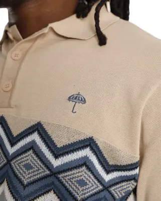 Ete Knit Polo Beige — photo 5