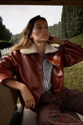 Veste Nils camel — photo 5
