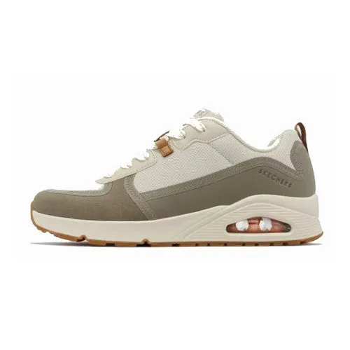 SKECHERS UNO LAYOVER Ecru Kaki