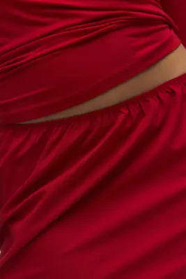 Jupe midi - Rouge — photo 1
