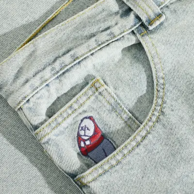 Pantalon Polar Big Boy Jeans OG – Light Blue — photo 2