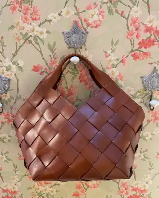 Nouveau ! DRAGON DIFFUSION Sac Botteghe Tan — photo 2