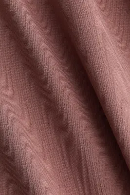 Jupe midi à effet drapé - Rose ancien foncé — photo 3