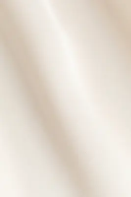 Robe portefeuille en satin - Crème — photo 3