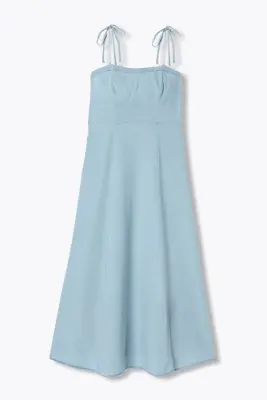 Robe à bretelles en lyocell — photo 1