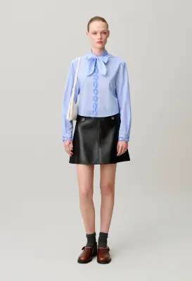 Chemise popeline rayée