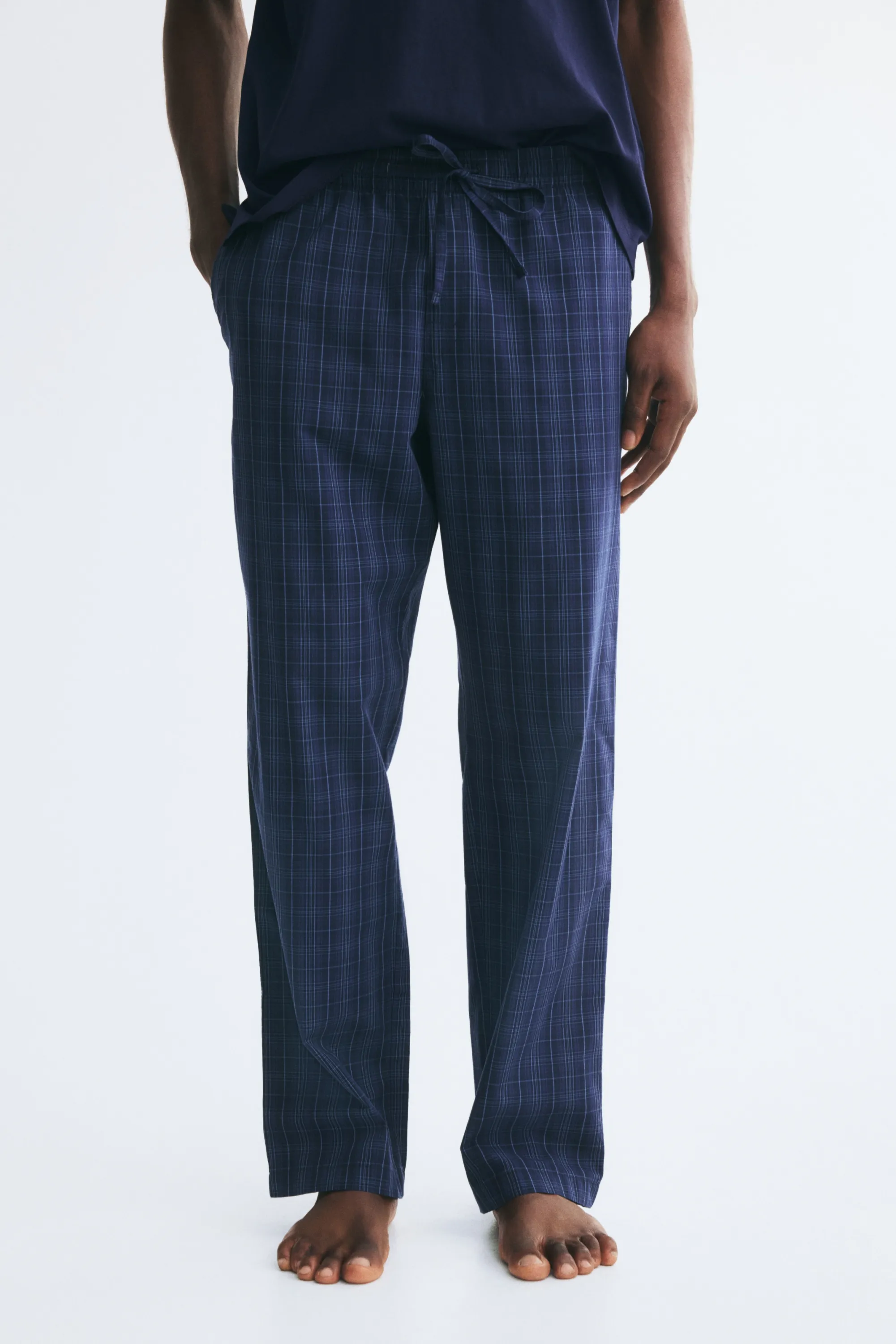 T-shirt et pantalon de pyjama - Bleu marine
