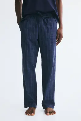 T-shirt et pantalon de pyjama - Bleu marine — photo 1