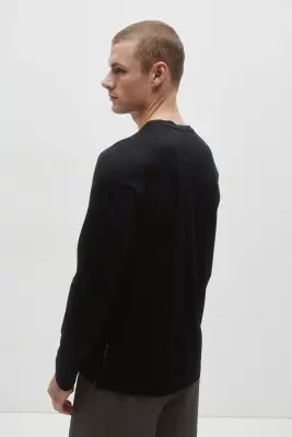 T-shirt de sport à manches longues DryMove™ - Noir — photo 3
