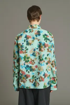 CHEMISE LEPIC TURQUOISE — photo 2