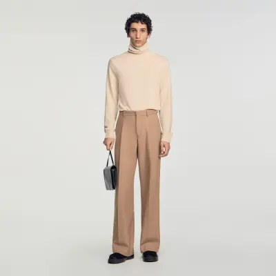 Pantalon de costume en laine