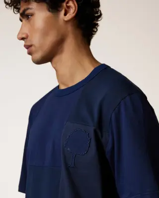 Faguo – T-shirt Lugny Up Navy Blue — photo 4