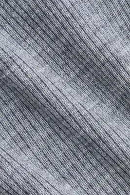 Top col roulé en laine mérinos - Gris chiné — photo 4