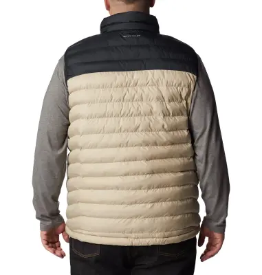 COLUMBIA POWDER LITE DOUDOUNE SANS MANCHES Noir Beige — photo 3