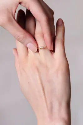 BAGUE LISE DIAMANTS — photo 2