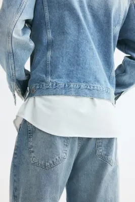 Loose Jeans - Bleu denim — photo 2