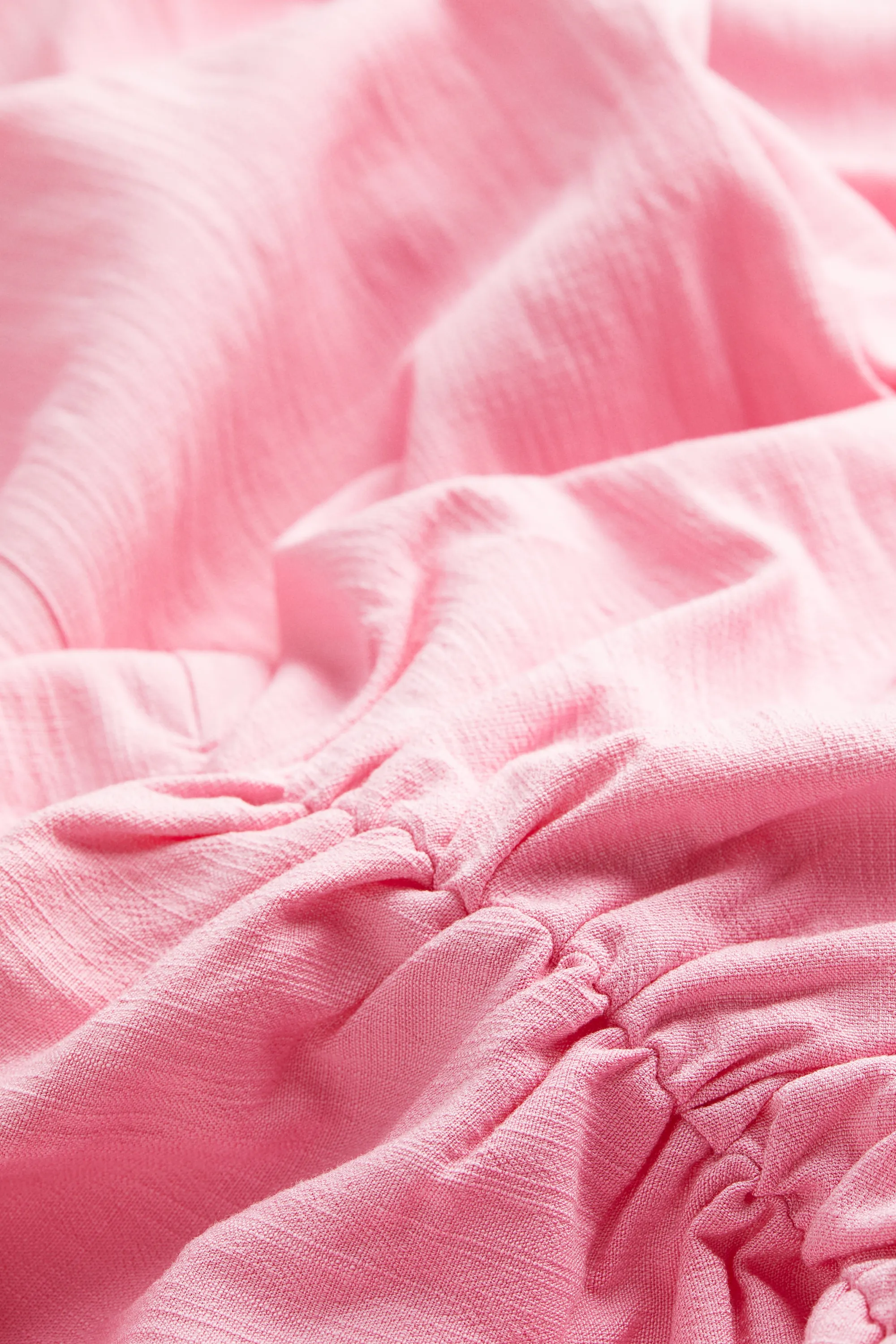 Robe à manches fendues - Rose clair
