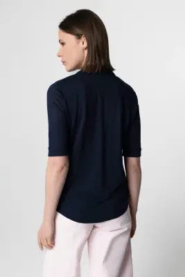 Chemise en lin et élasthanne — photo 2