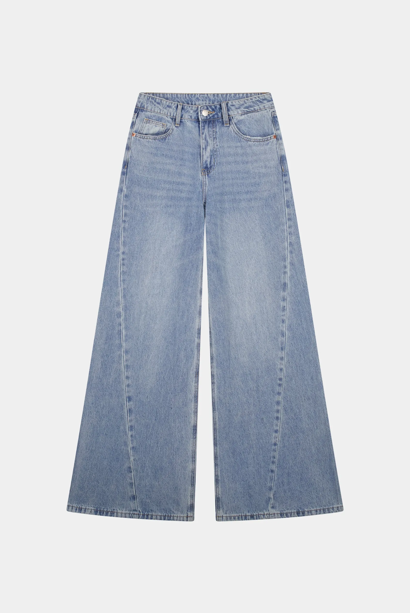 JEANS PALAZZO - DENIM CLAIR