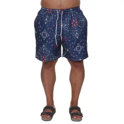 MAXFORT MAILLOT DE BAIN IMPRIME Marine — photo 1