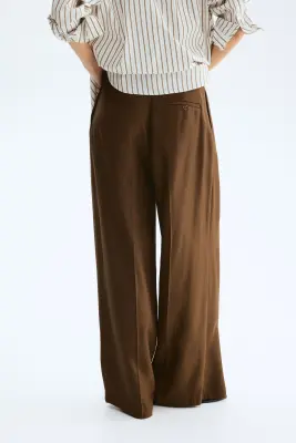 Pantalon chic - Vert olive foncé — photo 3