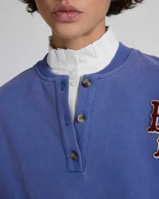 Sweat-shirt Benji bleu lavande — photo 3