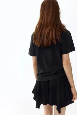 T-shirt avec applications - Noir/toucan — photo 3
