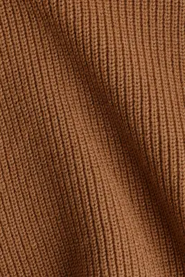 Pull à épaulettes - Marron — photo 3