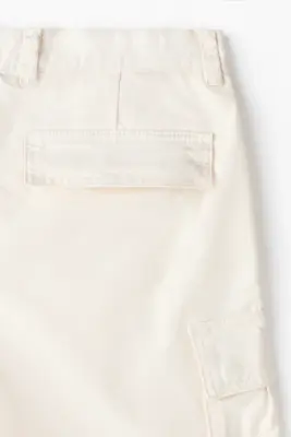Short cargo Relaxed Fit - Blanc — photo 4
