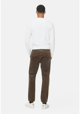 CAMEL ACTIVE CHINO VELOURS GRANDE LONGUEUR Marron — photo 4