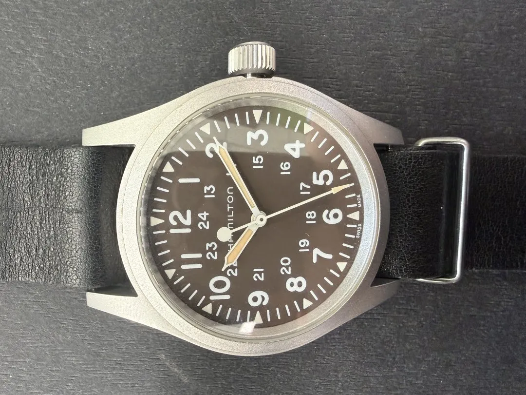 Montre khaki field mechanical 38mm