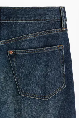 Slim Bootcut Jeans - Bleu denim foncé — photo 4