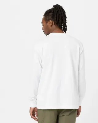 DICKIES TEE SHIRT MANCHES LONGUES Blanc — photo 3