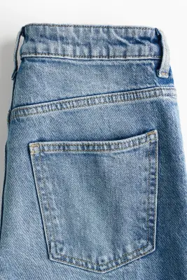 Flared High Jeans - Bleu denim — photo 5