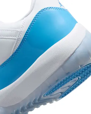 Air Jordan 11 Retro Low White University Blue "Diffused Blue" — photo 5