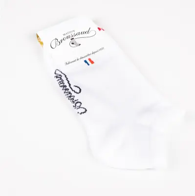 Chaussettes invisibles drapeau blanches — photo 2