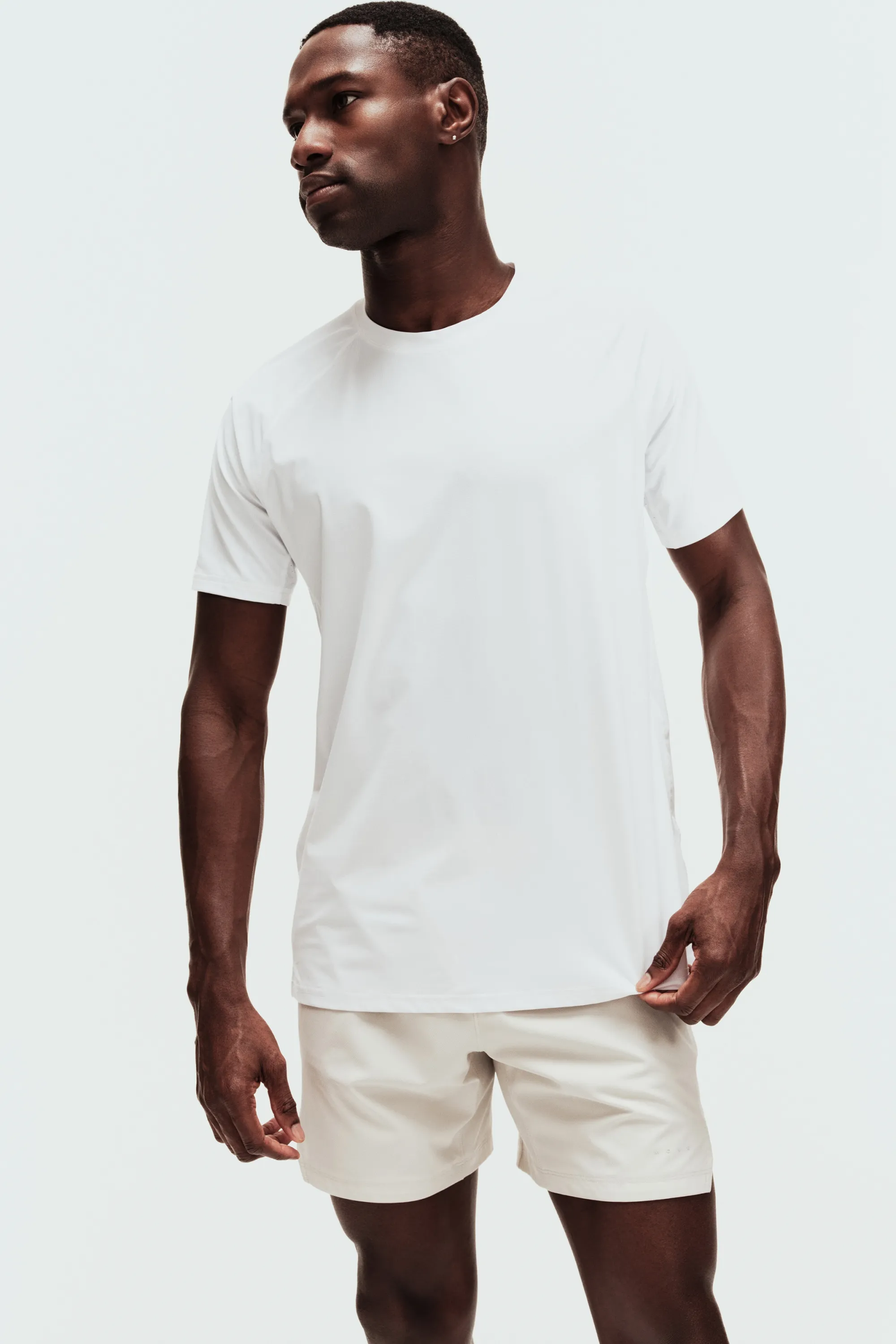 T-shirt de sport Muscle Fit CoolMove™ - Blanc