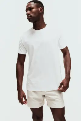 T-shirt de sport Muscle Fit CoolMove™ - Blanc — photo 1