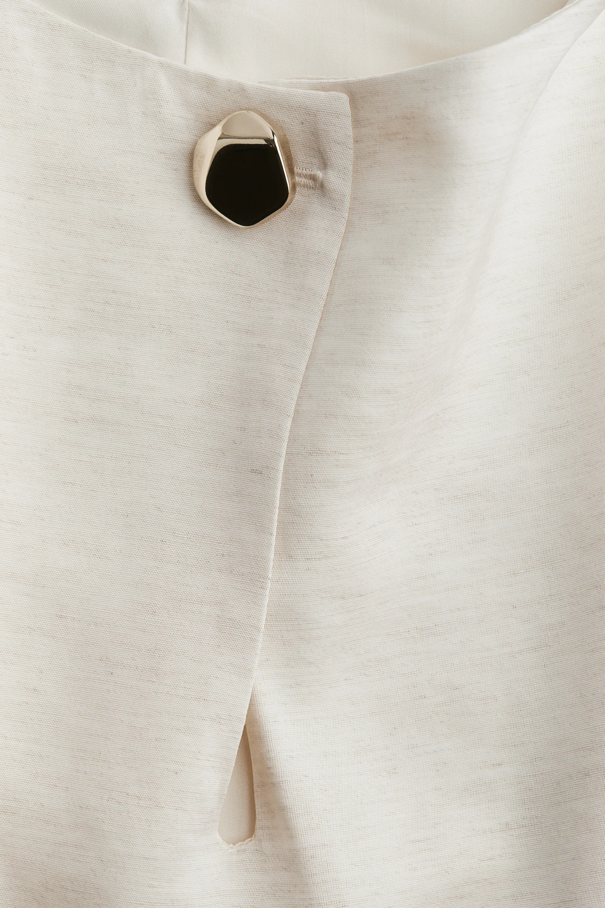 Robe trapèze - Crème