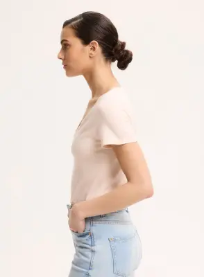 T-shirt en coton organique — photo 3