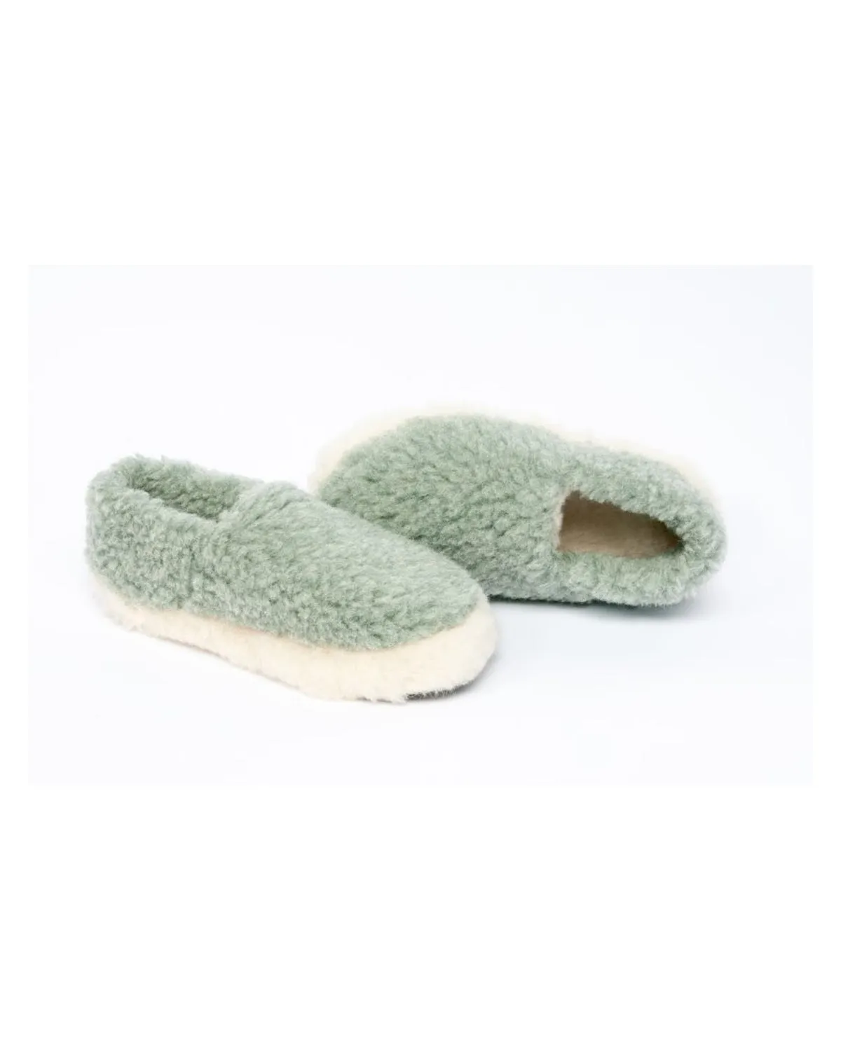 Chaussons Full vert – Yoko