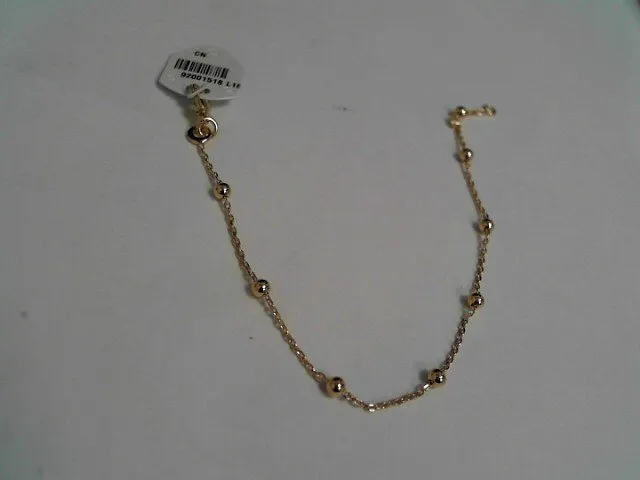 Bracelet p/or maille/boules 920015-18