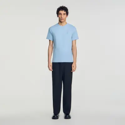 T-shirt en coton à logo