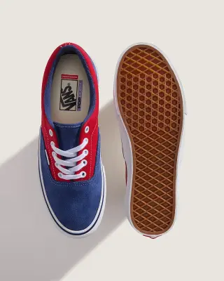 chaussure Vans Skate era – bleu / rouge — photo 3