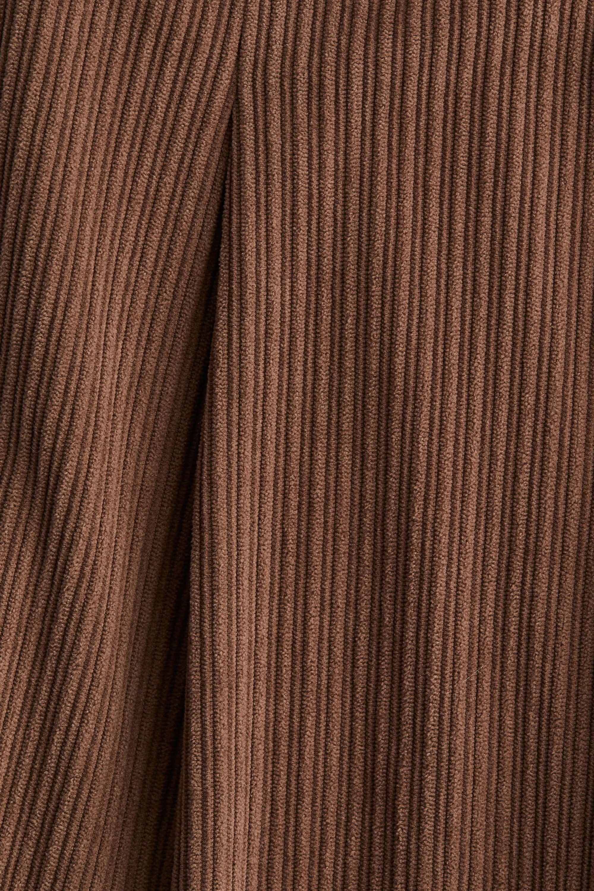 Jupe-short plissée - Marron