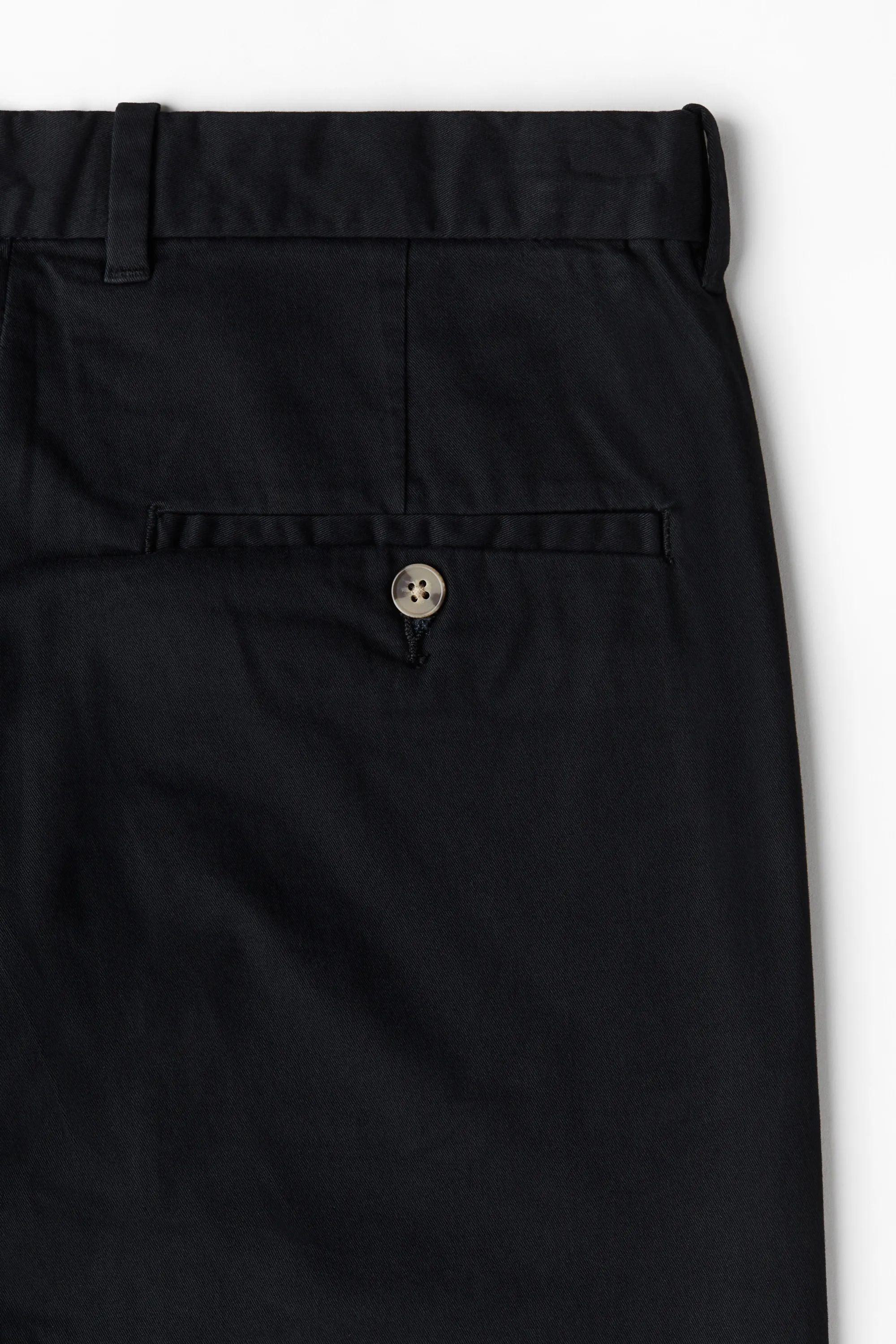 Chino Slim Fit en coton - Noir