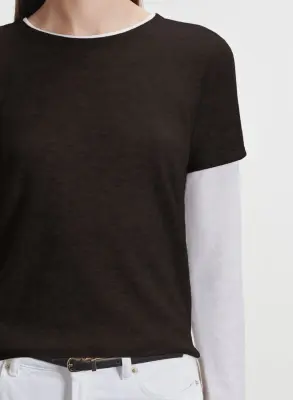 T-shirt en cachemire — photo 3
