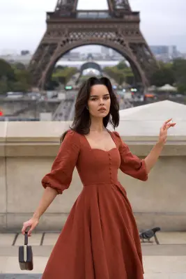 Bardetta Linen Dress — photo 4