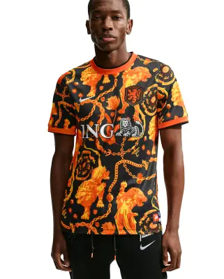 x Patta Netherlands Academy Pro Pre-Match Top Black — photo 2
