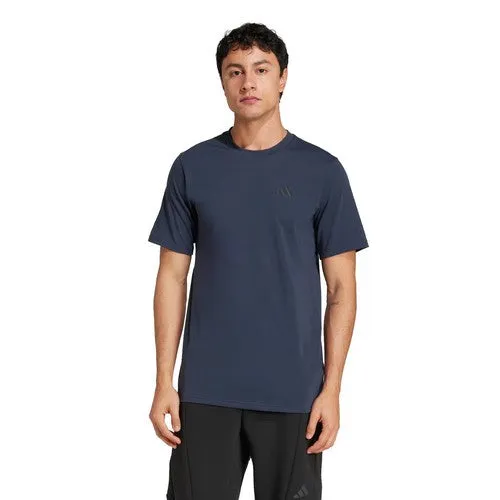 ADIDAS TEE SHIRT GRANDE LONGUEUR Marine